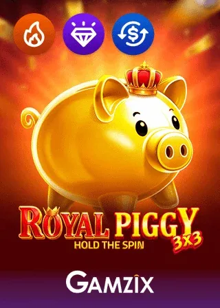 3x3 Royal Piggy Hold the Spin by Gamzix at Ignition